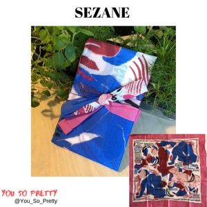 SEZANE Sexy Scarf With Instruction Card NWT